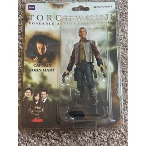 Torchwood Captain John Hart  Action Figure BBC New Sealed